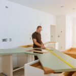 Installing laminate kitchen counter top